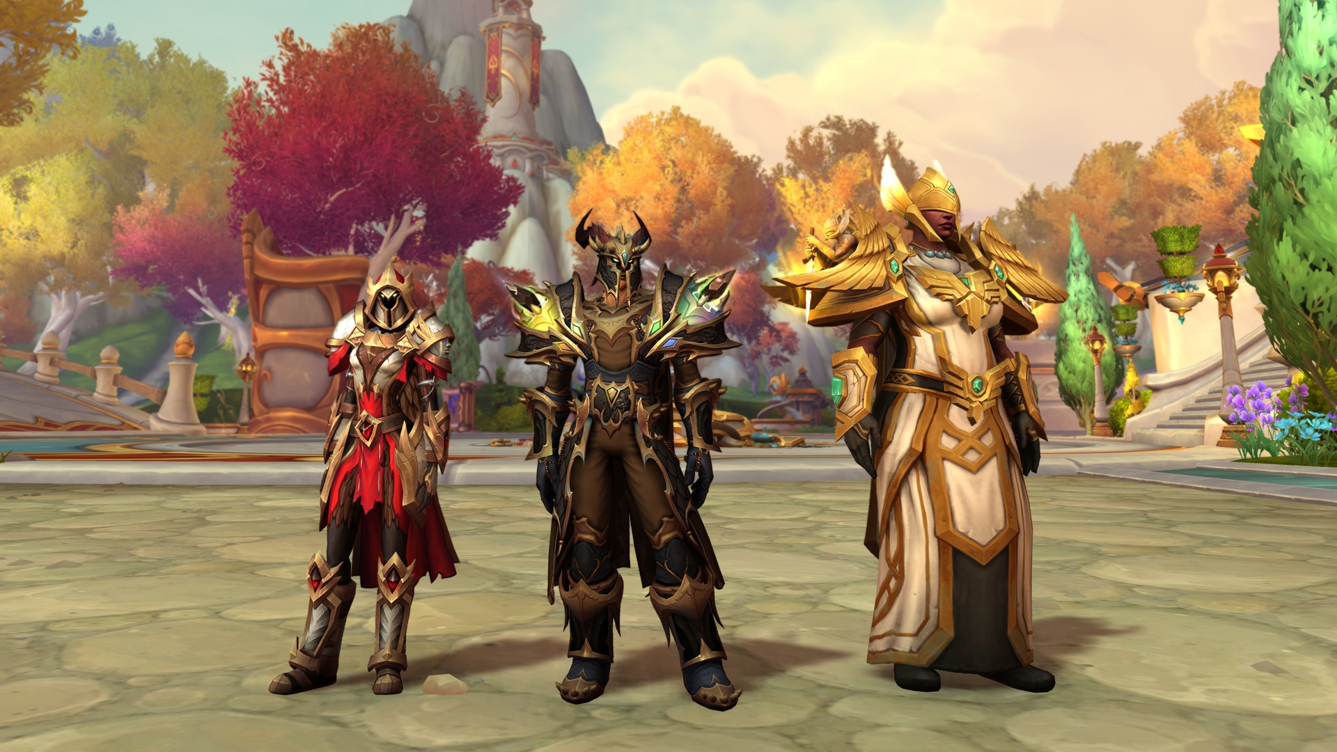 Official World of Warcraft Midnight class set artwork